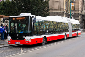 Autobus v Praze, foto www.dpp.cz